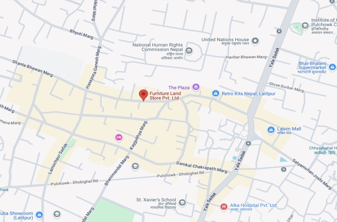 Furniture Land Building, Jhamsikhel Pulchowk Marg, Lalitpur